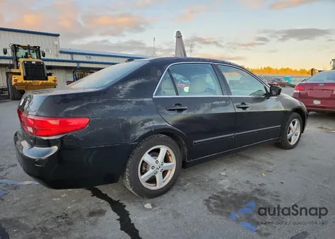 2005 Honda Accord Ex из США, поврежденный, VIN 1HGCM56845A084452